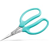 Beaditive Culinary Herb Scissors - Compact 6.5-Inch Stainless Steel Kitchen Scissors - Dishwasher Safe - Sharp Tip for Snipping Fresh Herbs