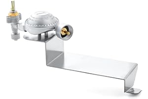 CHARBROFIRE Upgraded 80476 Grill Regulator Valve Q200 Q220 Replacement Parts for Weber Q 200 Q 220 Series Weber Grill Regulator Grill Parts 396000 396002 566002 566001 566801 396001 Weber Gas Grills Accessories