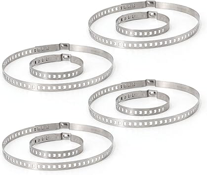 Amazon Com Utsauto Cv Joint Boot Clamps Cv Boot Bands Stainless Steel Adjustable Drive Shaft Boot Clamp For Car 8 Pcs Automotive