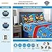 Nickelodeon Paw Patrol Kids Bedding Super Soft Microfiber Sheet Set, 4 Piece Full Size, Blue/Red Design