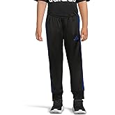 Adidas Boys Little Kids 3-Stripe Jogger Pants | 100% Polyester Athletic Training Pants with Elastic Waistband