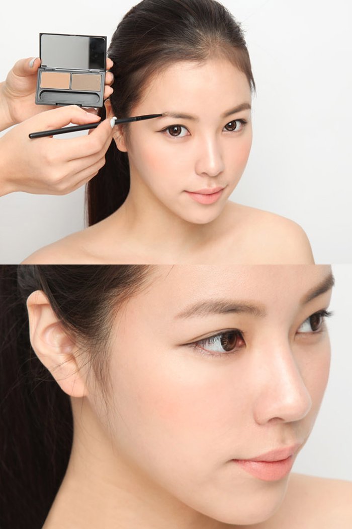 3 Concept Eyes - Eye Brow Kit Brown (885504440985)