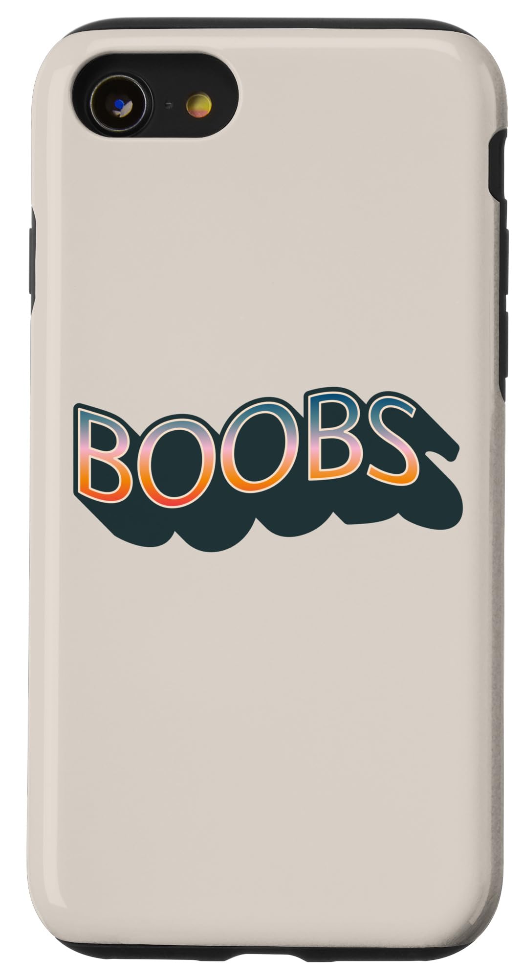 iPhone SE (2020) / 7 / 8 BOOBS Vintage Vibes Design Case