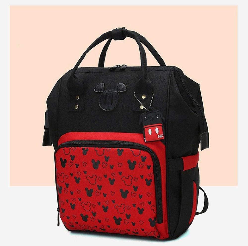 qiqiu mochila maternal Bolsa para la madre y el niño bolsa de reemplazo de  pañales cabeza blanca de mickey mouse Mochila Maternal bolsa para calentar  biberones Mochilas para pañales Bebé futakuchi-hakata.com