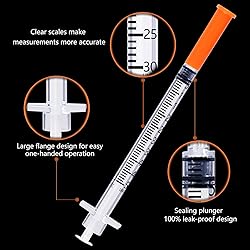 0.5ML Syringe, Lab Supplies Syringes 30G 5/16