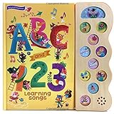 ABC &amp; 123 Learning Songs: Interactive Children's Sound Book (11 Button Sound) (Early Bird Song Books)
