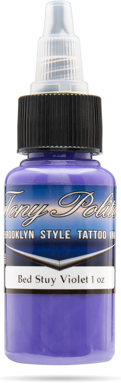 Tony Polito"Brooklyn Style" Tattoo Ink - Bed Stuy Violet (1 Oz.)