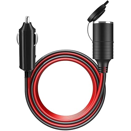 12V / 24V 10FT de seguridad Durable encendedor de cigarrillos ...