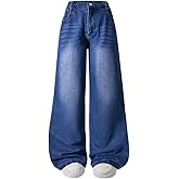 Nivne Tco Tween Boys Jeans Kids Casual Elastic Waist & Zipper Fly Straight Leg Denim Pants with Five Pockets