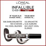 L'Oreal Paris UnbelievaBrow Gel Dark Brunette 108 Waterproof Eyebrow Gel view 6