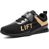 ABXOX Weightlifting Shoes Squat &amp; Deadlift Shoes for Men Women &ndash; Arch/Heel Support Non-Slip Footwear for Heavy Lifting, Powerlifting, Strength Training