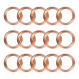 Hirificing 15PCS Crush Washer Oil Drain Plug