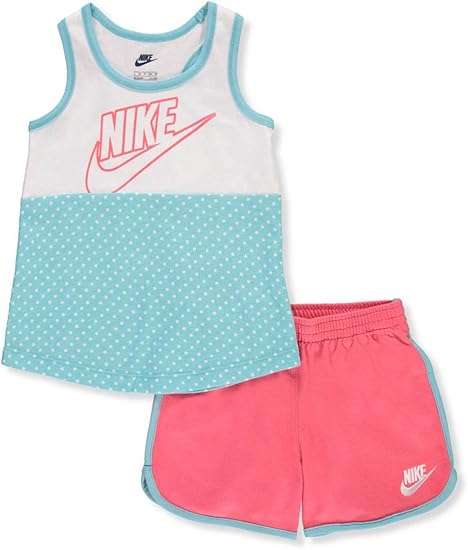 coral nike outfit