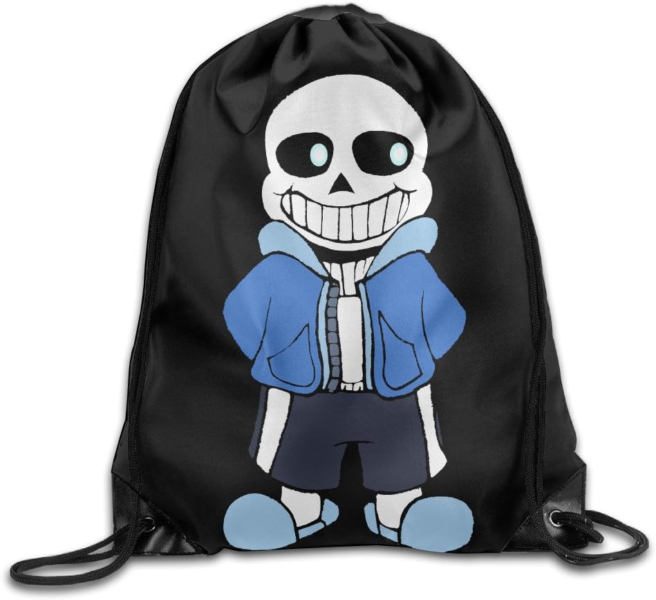 MPOD Game Undertale Sans Drawstring Backpack Bag