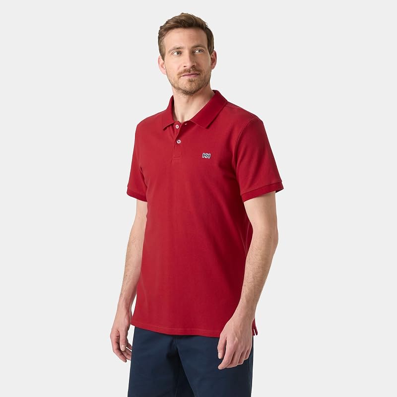 Men's Hudson Polo, Red, L