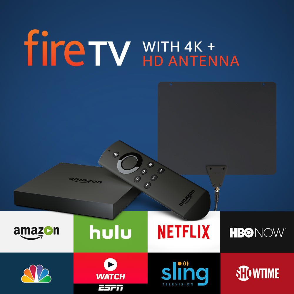 Amazon Fire TV + HD Antenna Bundle Buy Online in United Arab Emirates