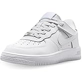 Easy-On Kids' Air Force 1 Low in White by Nike