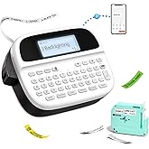 Vixic Label Maker, Label Maker Machine with-Tape, Portable Label Maker Rechargeable, Backlit Label Machine with Keyboard, M950 Bluetooth Label Makers Handheld for Home Office Kids Classroom Essentials