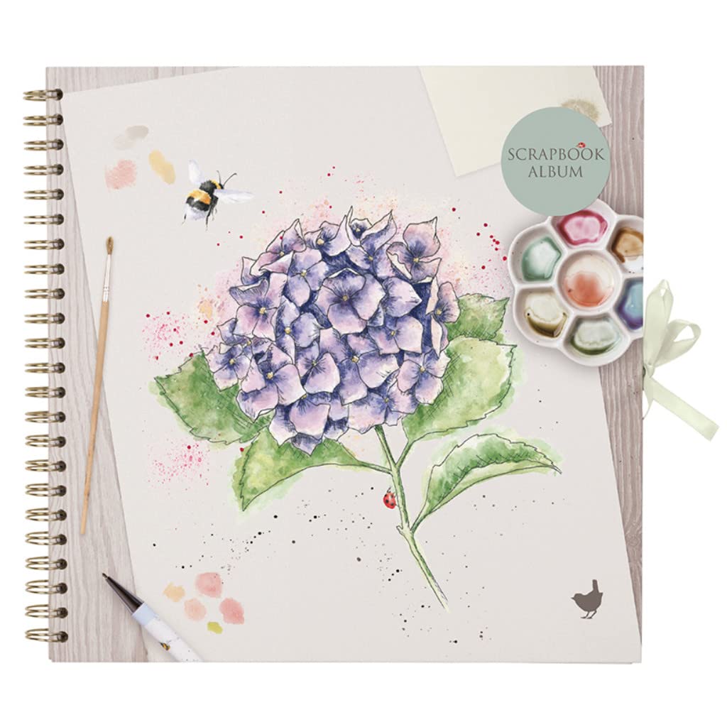 Wrendale Designs - 'Hydrangea' Scrapbook Album