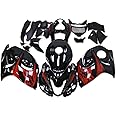 Plastic Black Red Fairing Fit for Suzuki 2008-2019 GSXR 1300 Hayabusa Gen2 Injection ABS Bodywork New Aftermarket Bodyframe Kit Set 2009 2010 2011 2012 2013 2014 2015 2016