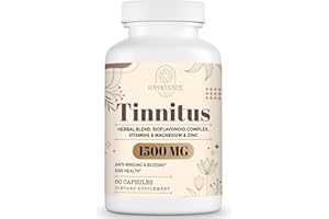 KANACOUFCE 1500MG Tinnitus for Ringing Ears, Tinnitus Supplemen, 60 Capsules