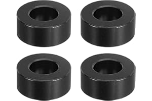 PATIKIL M10 Aluminum Spacer, 4 Pcs Metal Spacers Aluminum 10.5mm ID x 20mm OD x 8mm L Aluminum Spacer Screw Standoff Round fo
