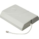 weBoost Indoor Wall Mount Panel Antenna with F-Female Connectors (75 Ohm): 700-2700 MHz &ndash; White (311155)