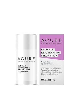 Download Amazon Com Acure Radically Rejuvenating Serum Stick 100 Vegan Provides Anti Aging Support Marula Rose Oil Avocado Oil Hydrates Rejuvenates 1 Oz Beauty PSD Mockup Templates