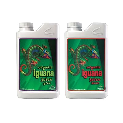 Advanced Nutrients Iguana Juice Bloom/Grow 1L Organic &amp; Natural Plant Nutrition Bloom &amp; Grow