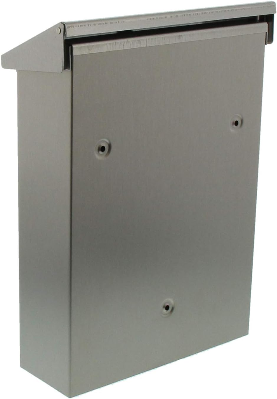 Hannover Letterbox 100 x 50 x 50 cm Stainless Steel, Silver - Image 3