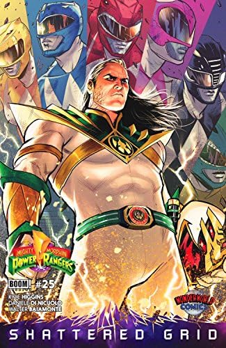 Mighty Morphin' Power Rangers#25 Wonderworld Comics Lord Drakkon Variant Comic – March 28, 2018
