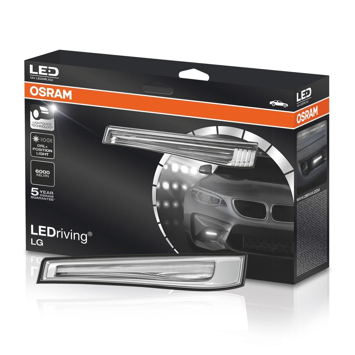 OSRAM LEDDRL102 LED Driving LG LED Daytime Running Light Kit