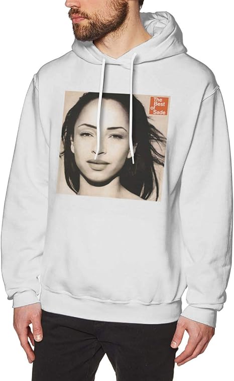 Amazon.com: Sade The Best of Sade Mens Long Sleeve Hoodie Sweatshirt Casual Pullover Sweater 