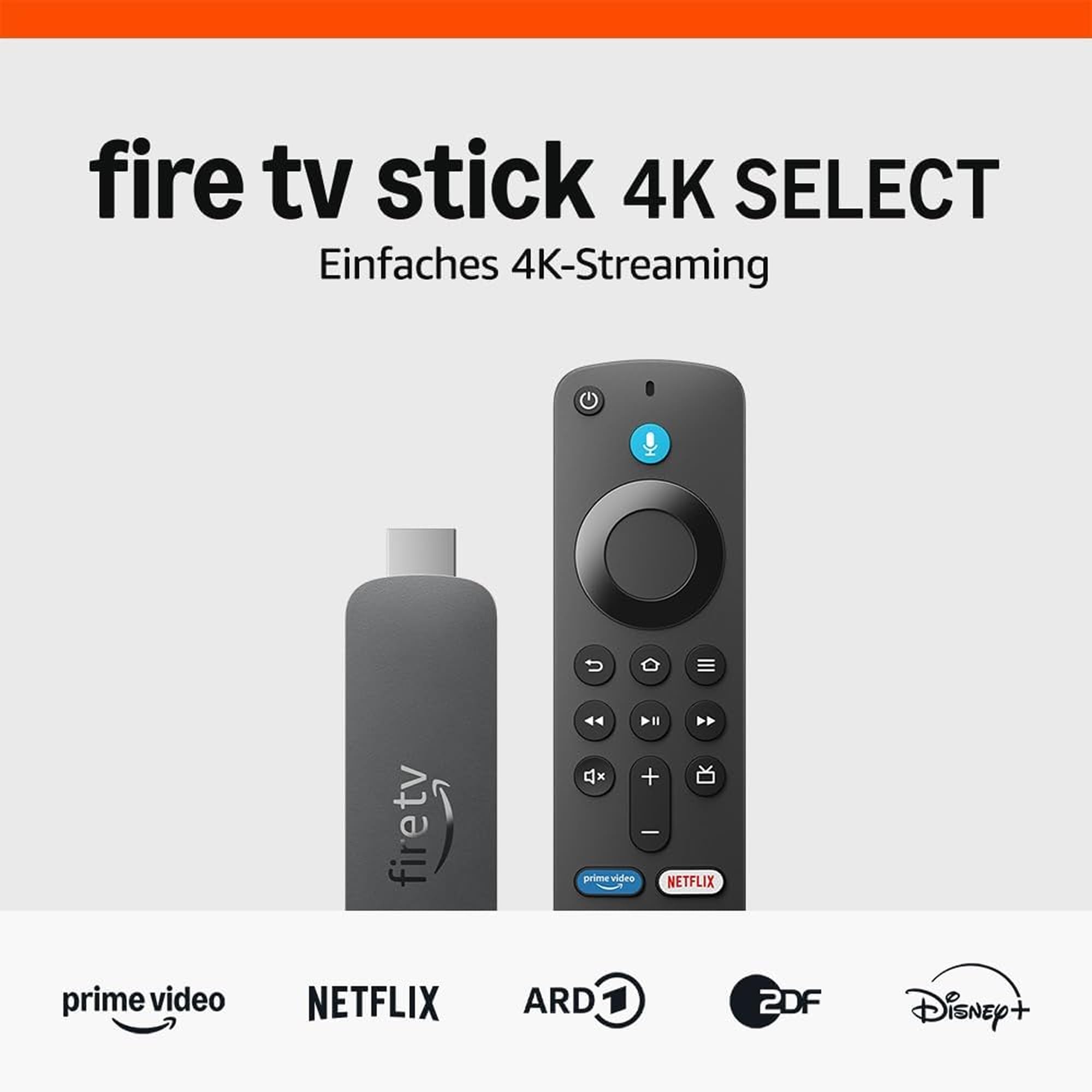 Amazon Fire TV Stick 4K Select (neueste Generation) + Ring Intercom Audio | Mach deine Gegensprechanlage intelligenter 2