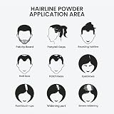 FIXXIE Hairline Powder Root Touch Up Hair Loss Concealer Black view 6