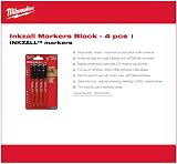 Milwaukee InkZall Markers Black 4 Pack view 3