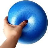 ZHIYE Mini Pilates Ball 25cm PVC Anti-Slip Core Fitness Ball Blue 80kg view 2