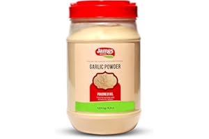 James Spices Inc. Dried Garlic Fine Powder - 1.2kg (42 Oz)