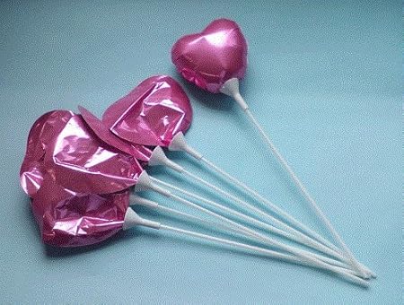 Amazon １３cm ハート型 スティックバルーン 10本セット パールローズ おもちゃ雑貨 おもちゃ