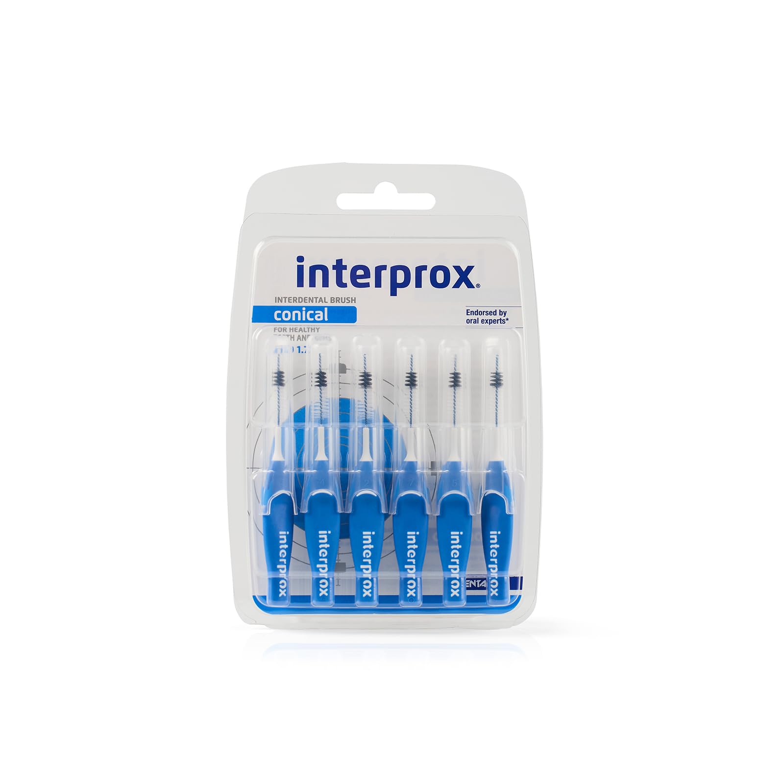 Interprox 4G Interdental Brushes Blue Conical Pack of 6