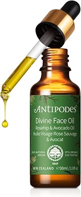 Antipodes Divine Face Oil Rosehip Avocado Anti-Aging Wrinkle Fine Lines 30ml