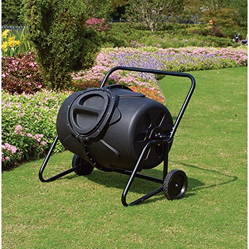 50-Gallon Wheeled Compost Tumbler - Thumbnail 2
