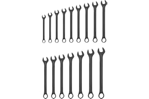 Neiko 03575A Jumbo Combination Wrench Set | 16 Piece | MM | 6 mm to 32 mm | Raised Panel Construction