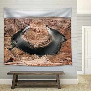 Horseshoe Bend?Page, Arizona?USA - Fabric Wall Tapestry Home Decor - 51x60 inches