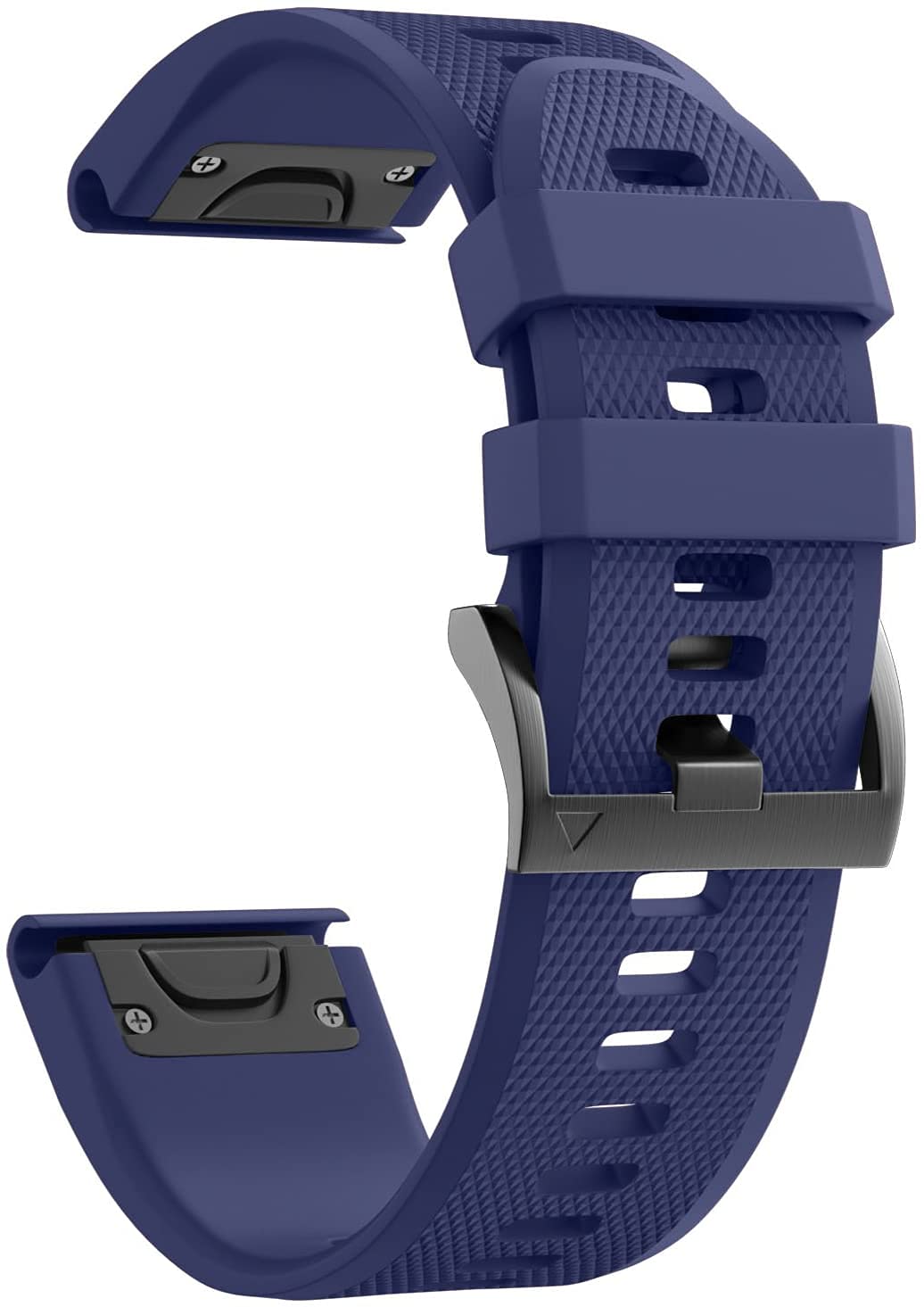 Fleshy Leaf 22mm Band Bracelet Strap Compatible for Garmin Fenix 7,Fenix 6,Fenix 6 Pro,Fenix 5,Fenix 5 Plus,Approach S60 S62,Forerunner 935 945,Quick Release Strap Wristband (Dark blue)