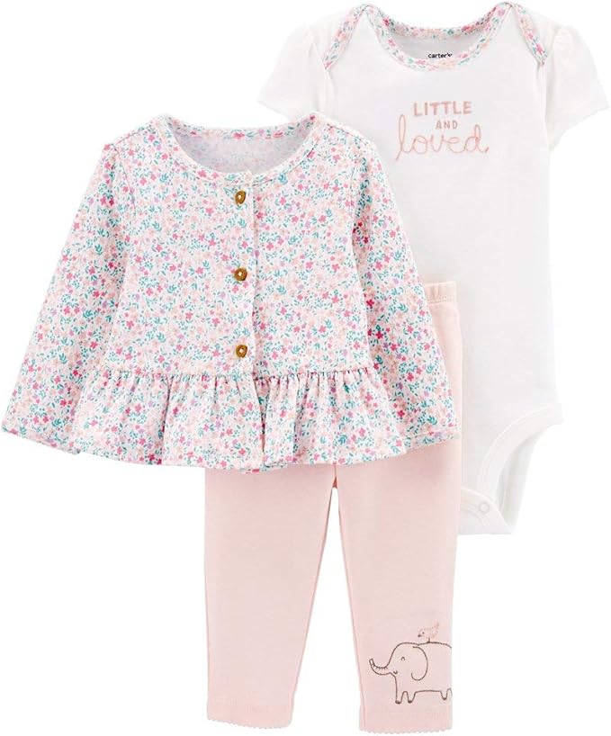 carter's 3 piece set girl