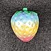 Wakeu Rainbow Strawberry Fruit Soft Jumbo Squishy Slow Rising Toy (Strawberry /4.5inch)