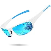 Ofwin Sports Polarized Sunglasses for Men Women Wrap Around Sun Glasses Fishing Cycling Driving Running UV Protection