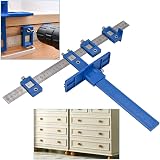 Angzhili Cabinet Hardware Jig Set Drill Guide Locator Dowelling Tool view 3