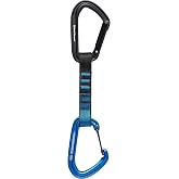 BLACK DIAMOND Hotforge Hybrid Rock Climbing Quickdraw, Durable Dogbone